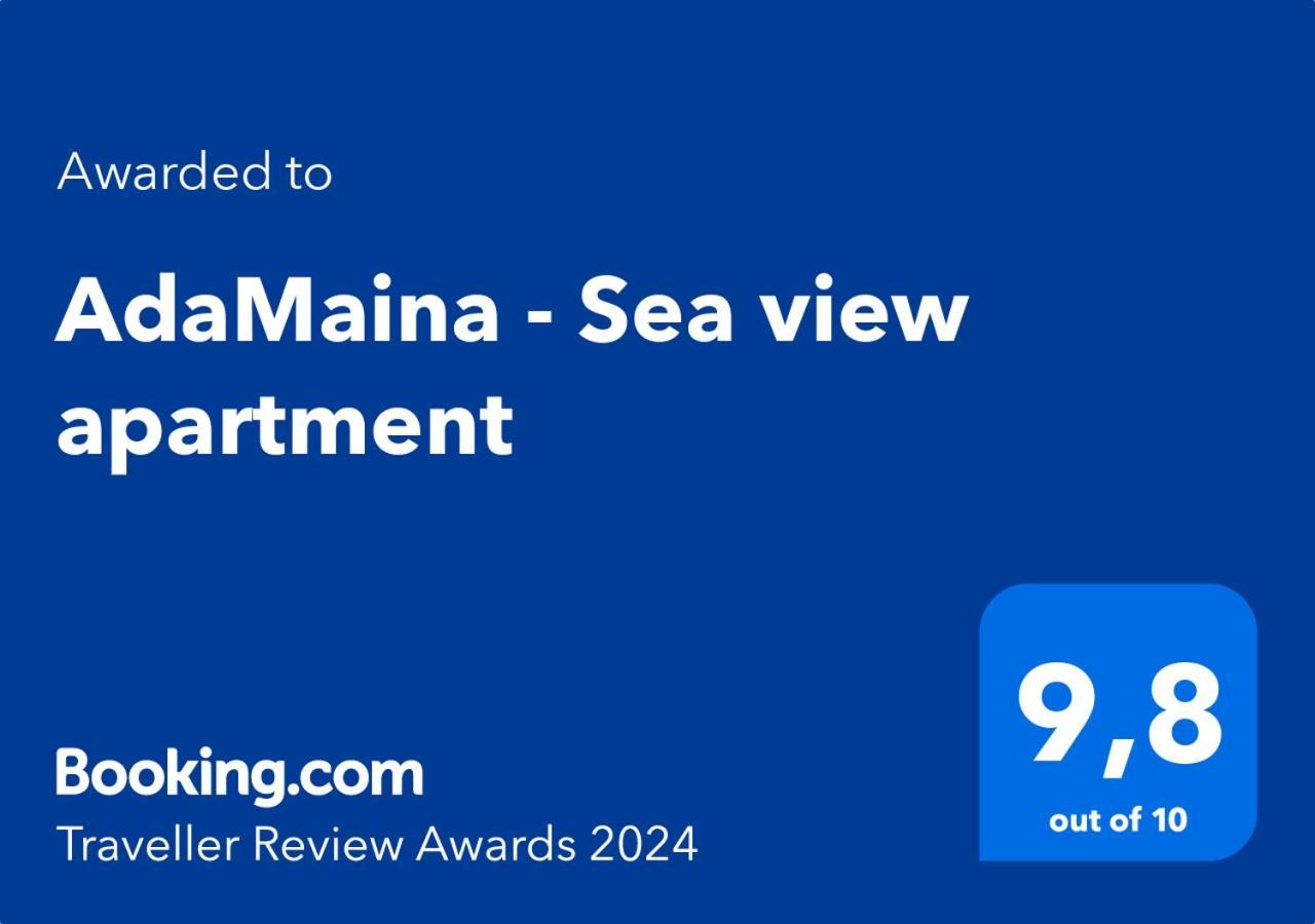 Adamaina - Sea View Apartment With Private Garage เซสตรี เลวานเต ภายนอก รูปภาพ