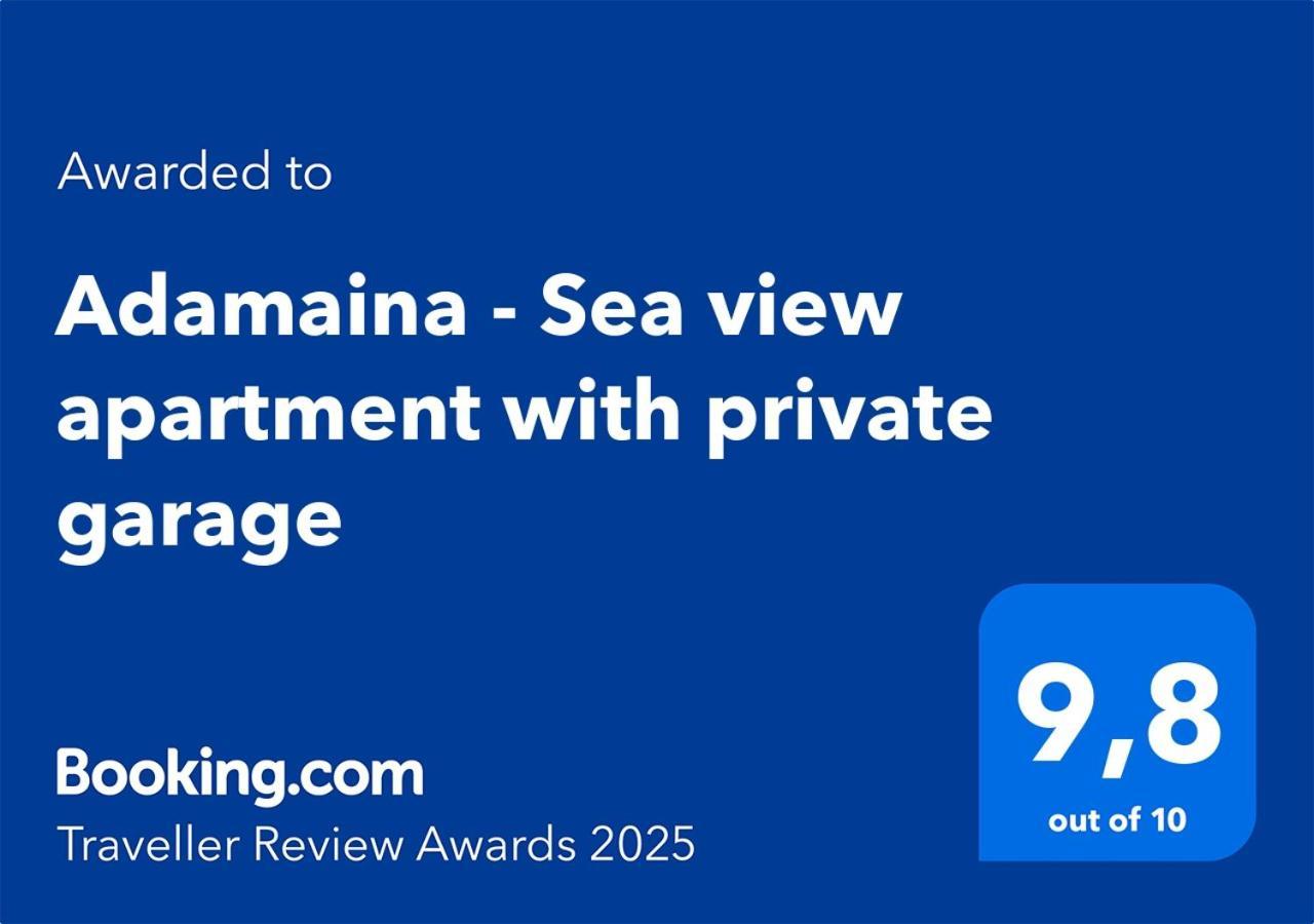 Adamaina - Sea View Apartment With Private Garage เซสตรี เลวานเต ภายนอก รูปภาพ